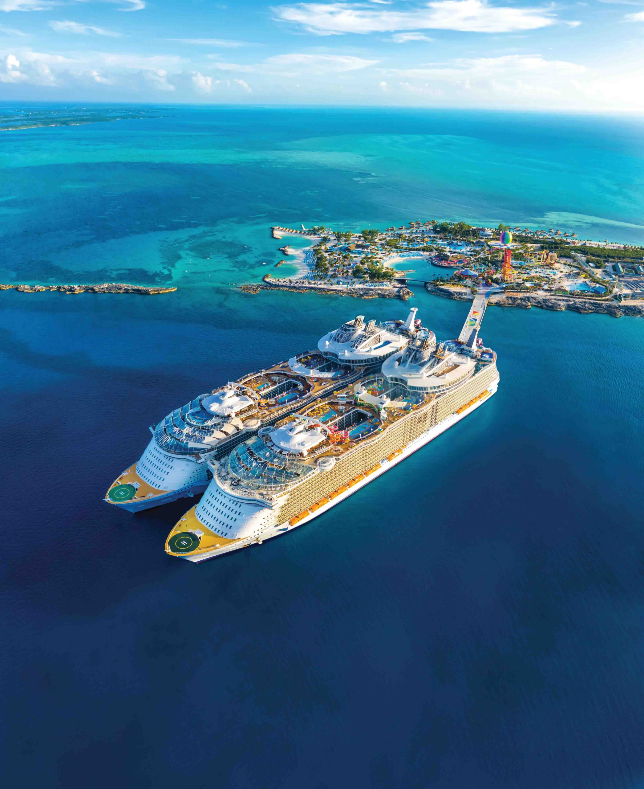 Conheça a lista completa dos navios de cruzeiro da Royal Caribbean